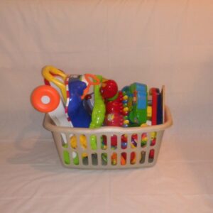 Toddler toy basket (large)